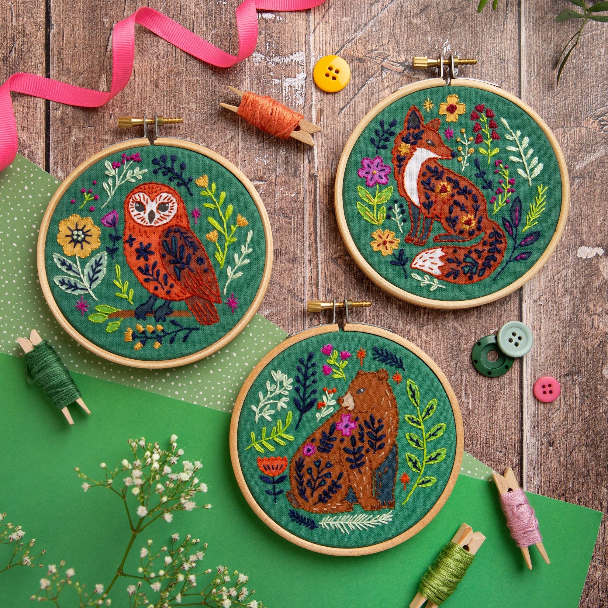 Mini Embroidery Kits