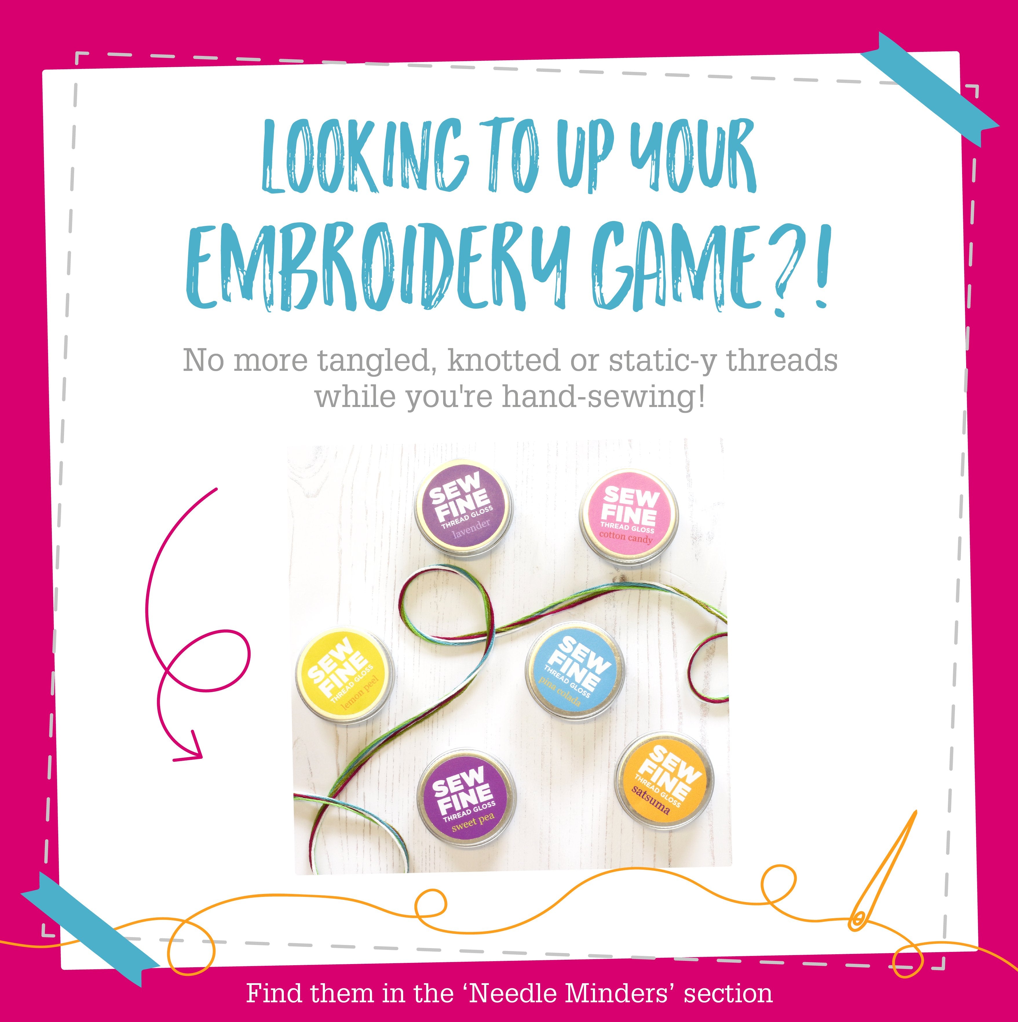 Thread Gloss Embroidery Kit Add On.