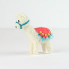Side View of Completed Alpaca Mini Needle Felting Kit