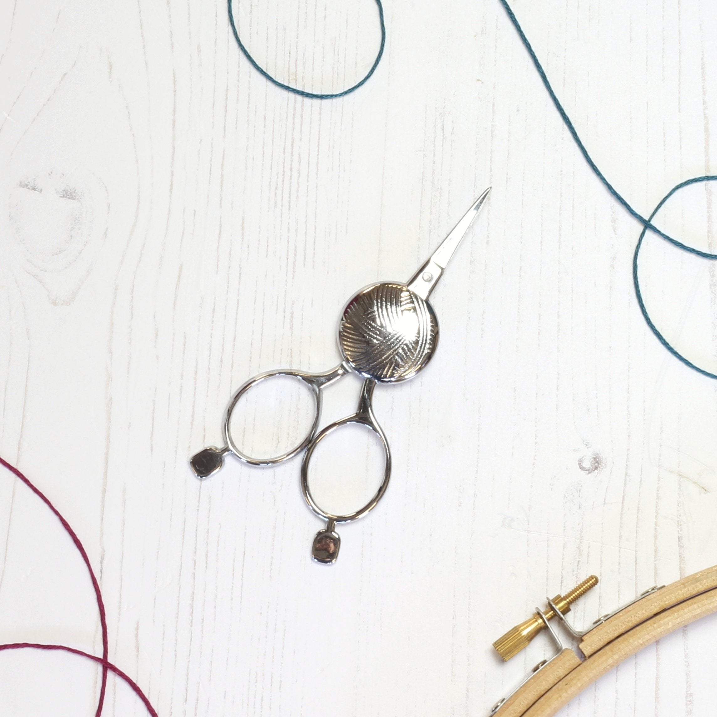 Ball Of Yarn Embroidery Scissors