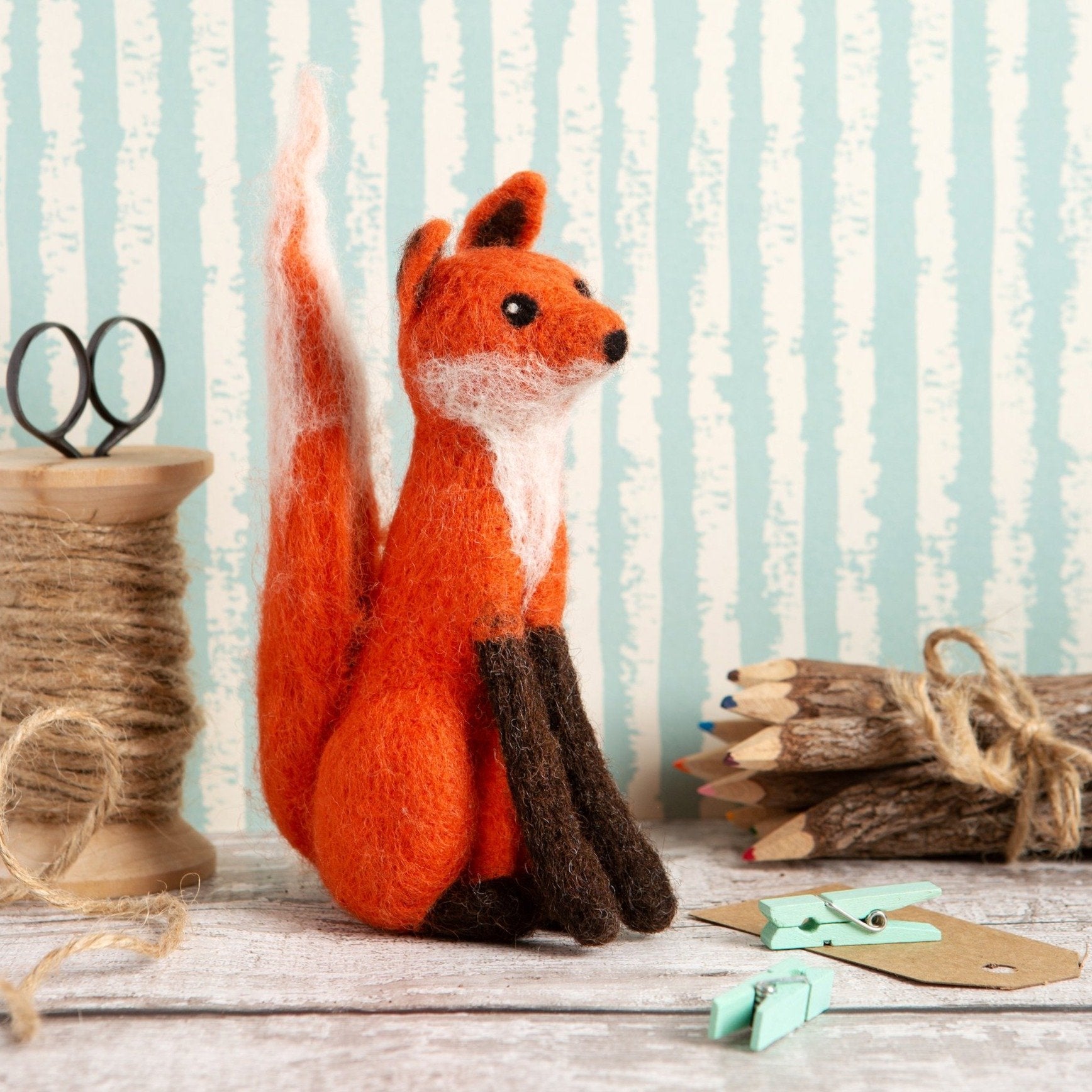 Fox Needle Felting Kit