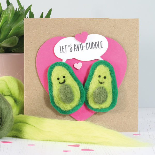 Needle Felted Avocado Tutorial