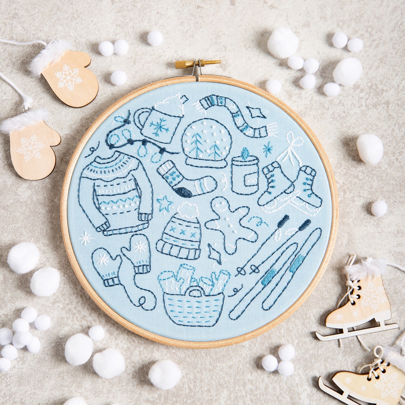 Doodles Embroidery Kits