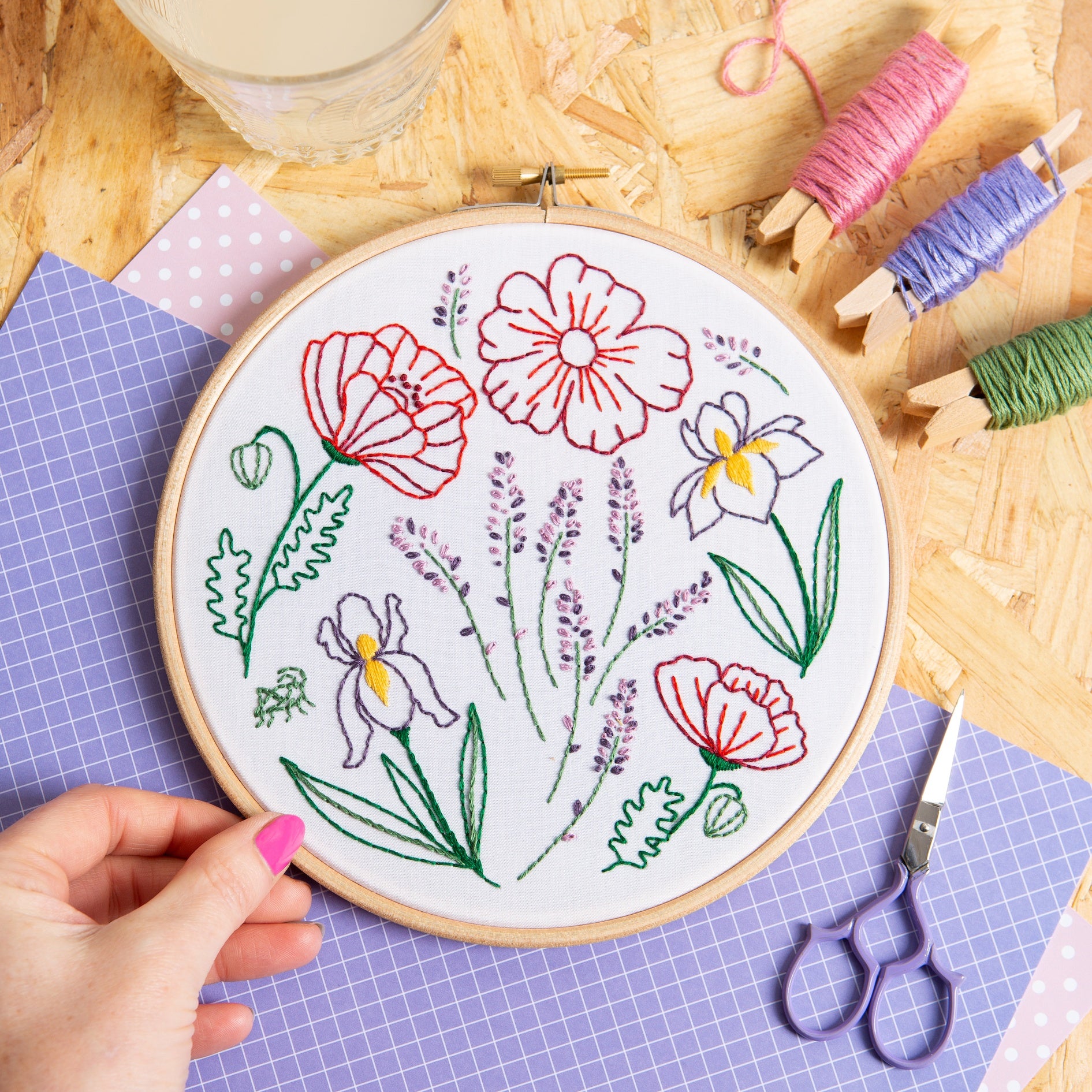 Botanical Embroidery Kits