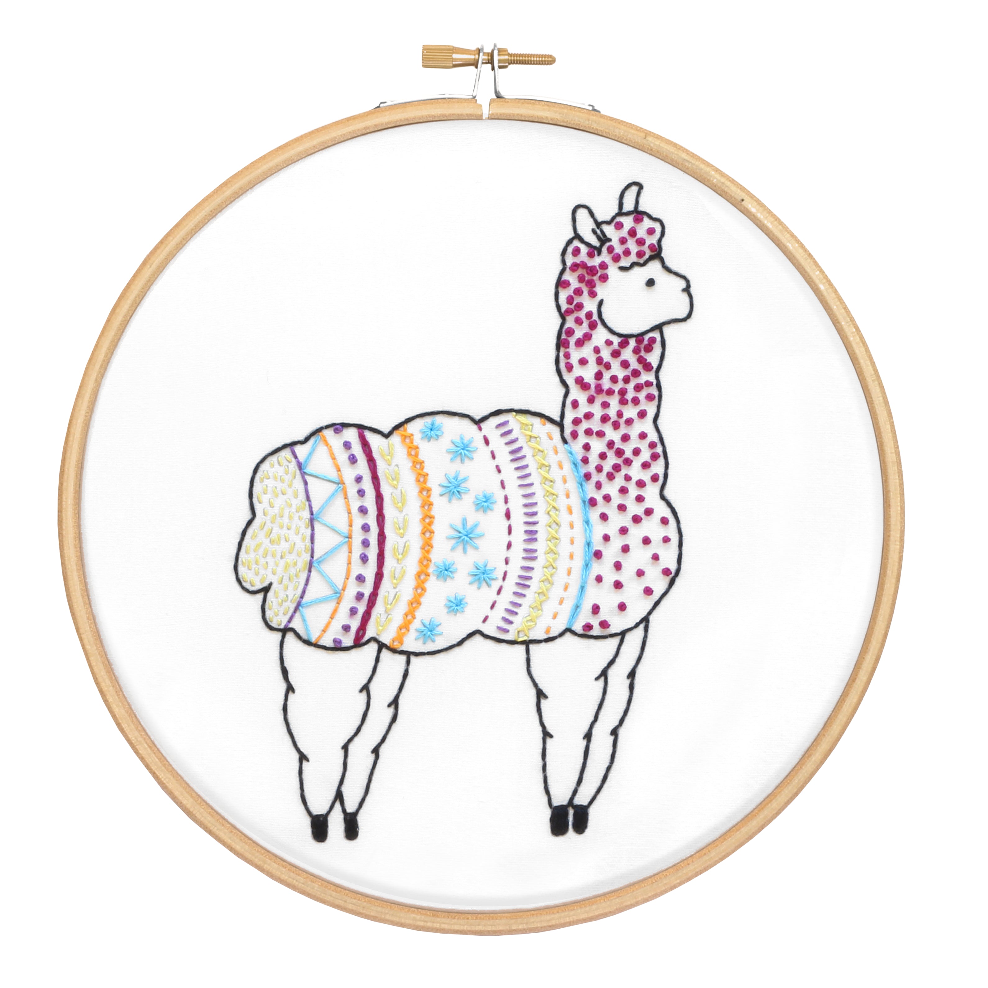 Clipped Image of Alpaca Embroidery Kit