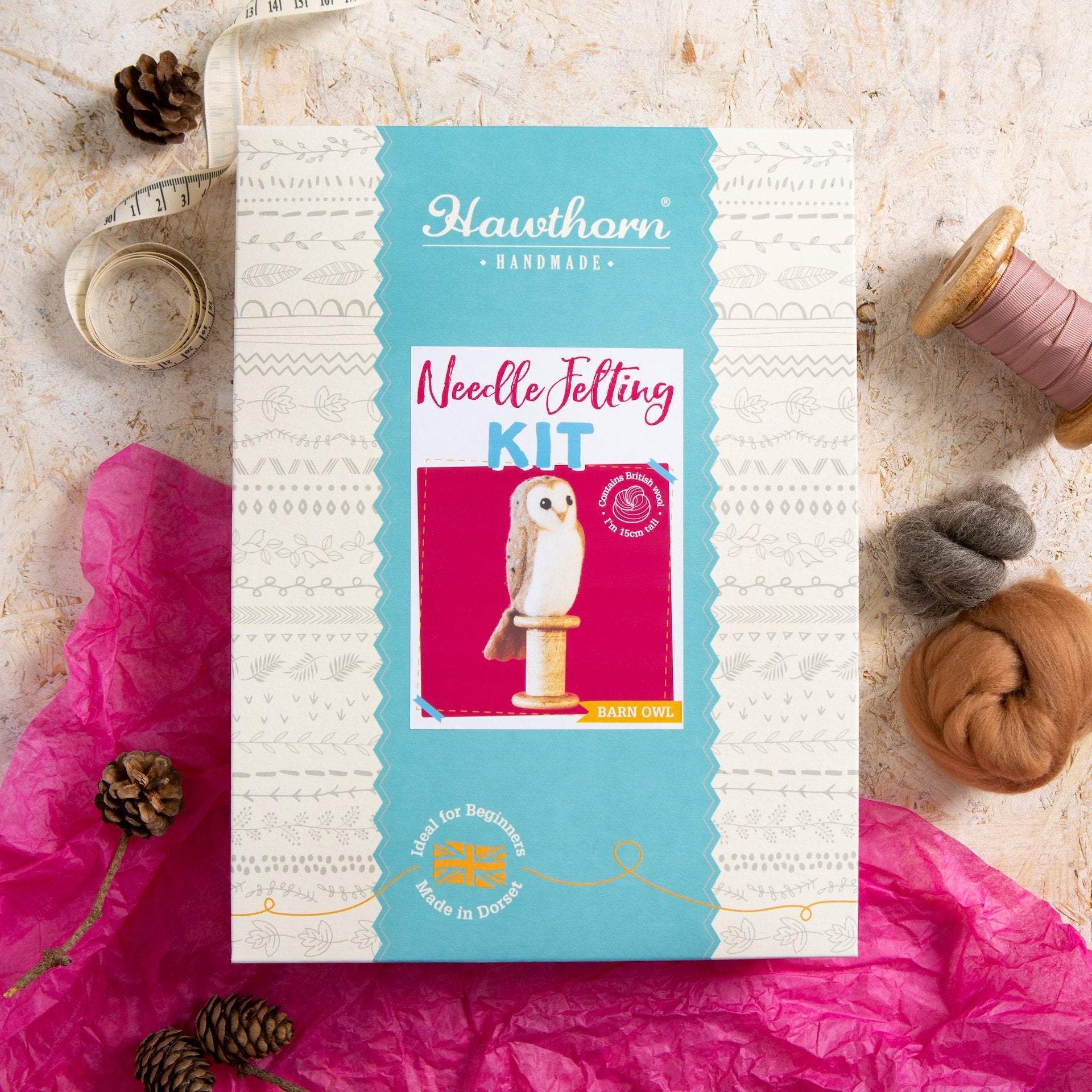 Hawthorn Handmade Large Needle Felting Kits