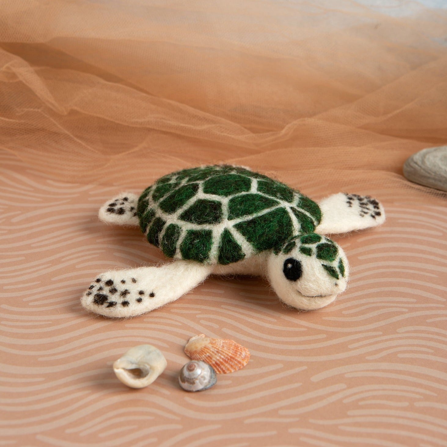 Turtle Embroidery Patterns - DIY Embroidery Kit - Kid's Cute