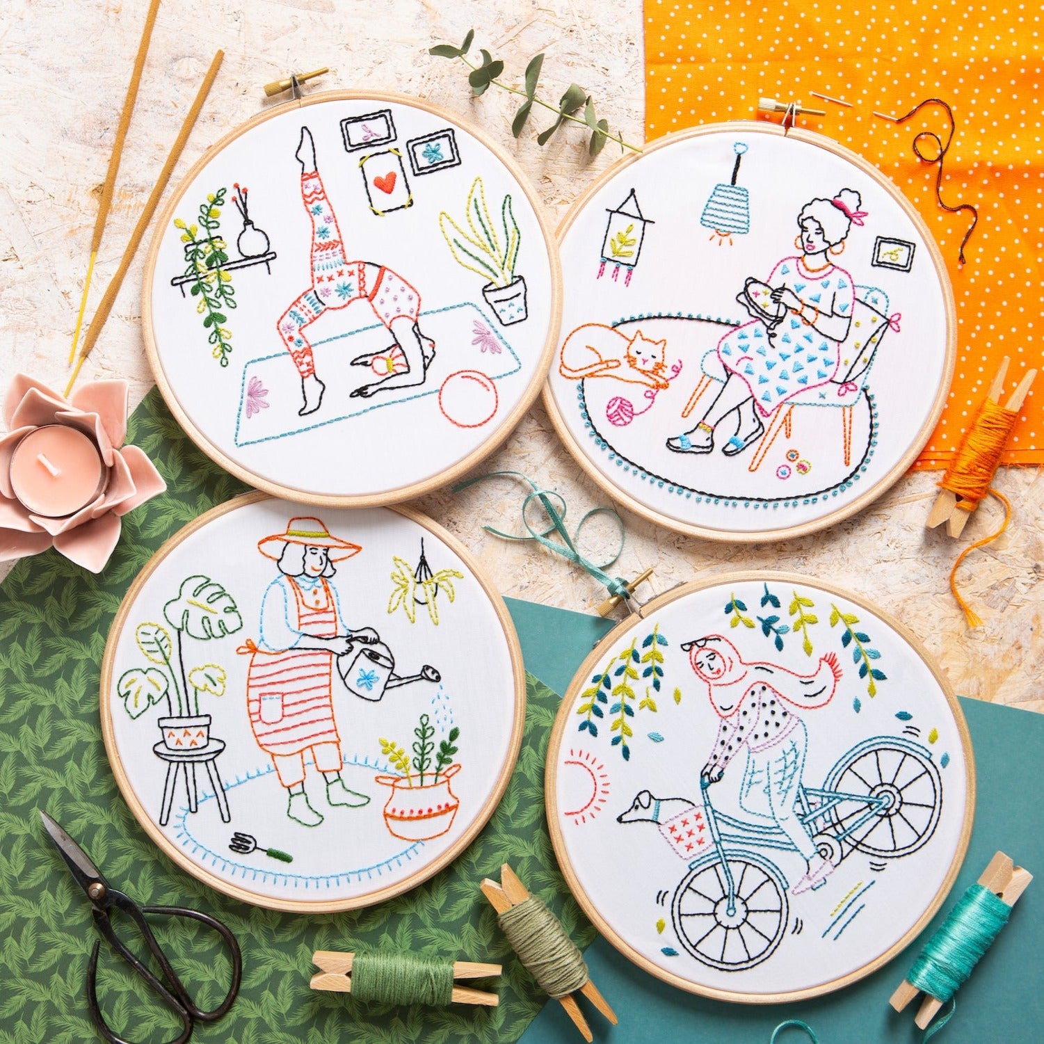 Best hand embroidery needles - La creative mama