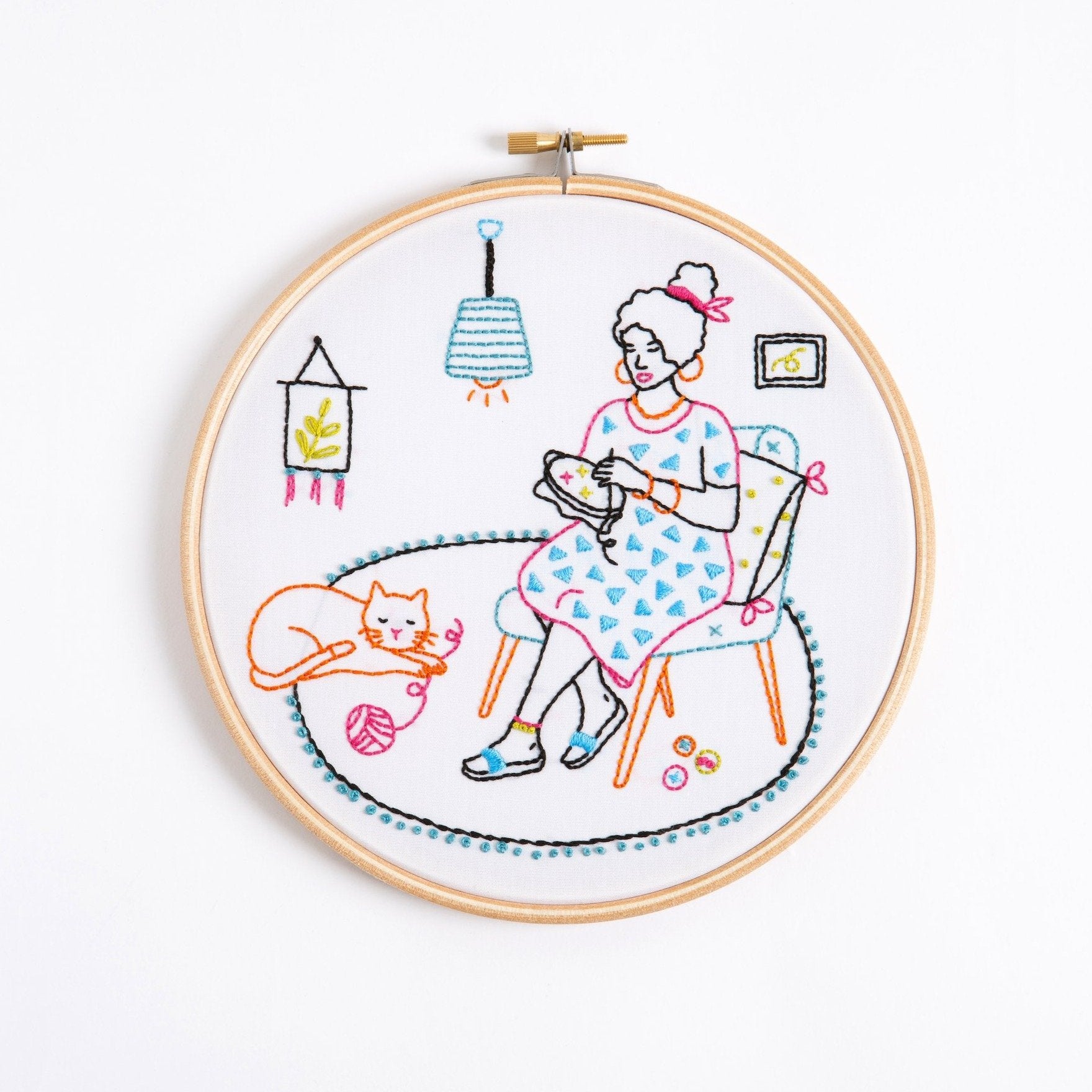Town Houses Mini Embroidery Kit – Hawthorn Handmade