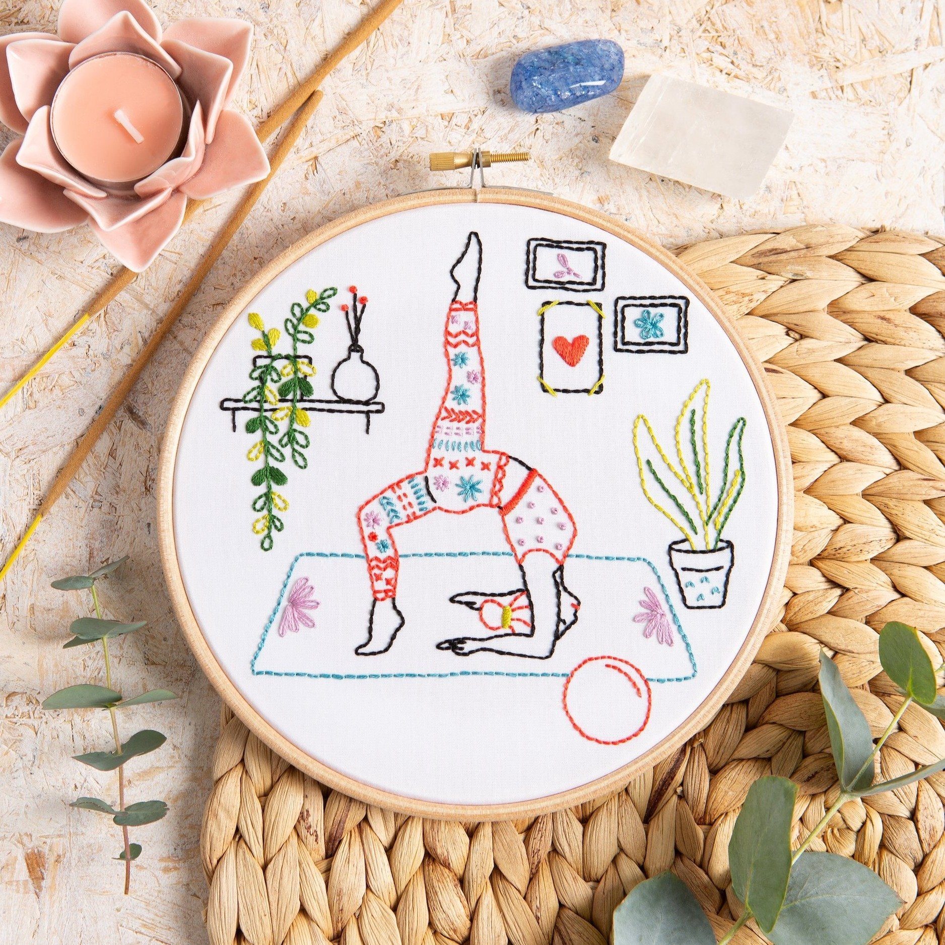 Wooden Embroidery Hoop, 9 - The Confident Stitch