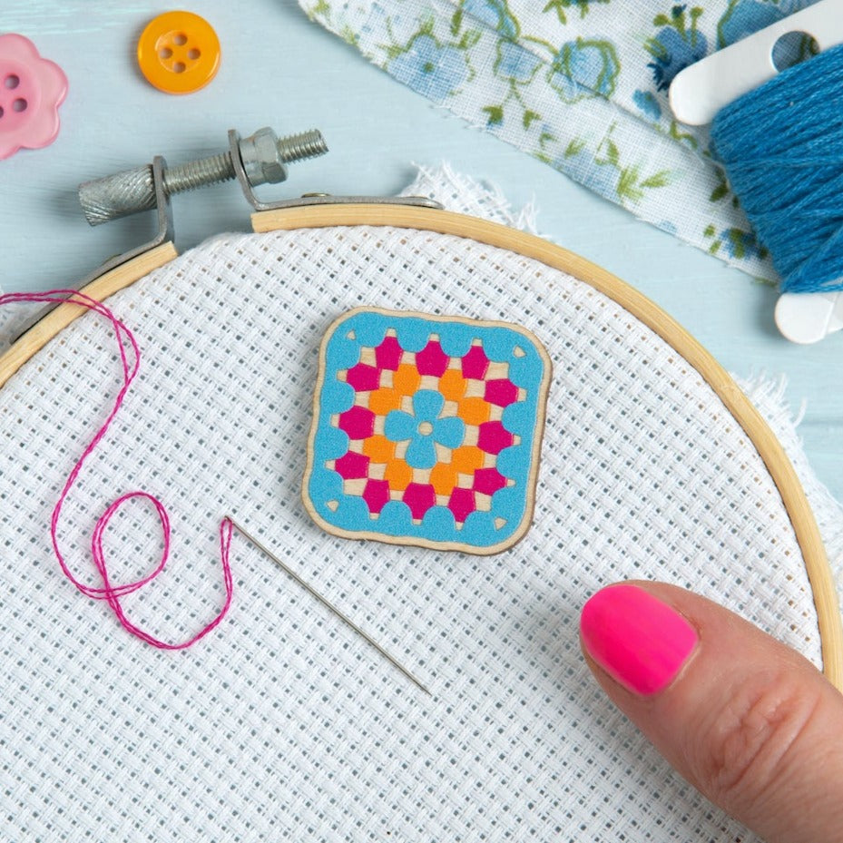 Cross Stitch Needle Minder, Magnetic Needle Minder