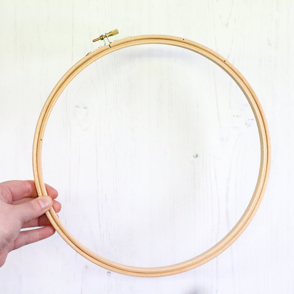 Coloured - Plastic Embroidery Hoop 10 - Grey – Hawthorn Handmade