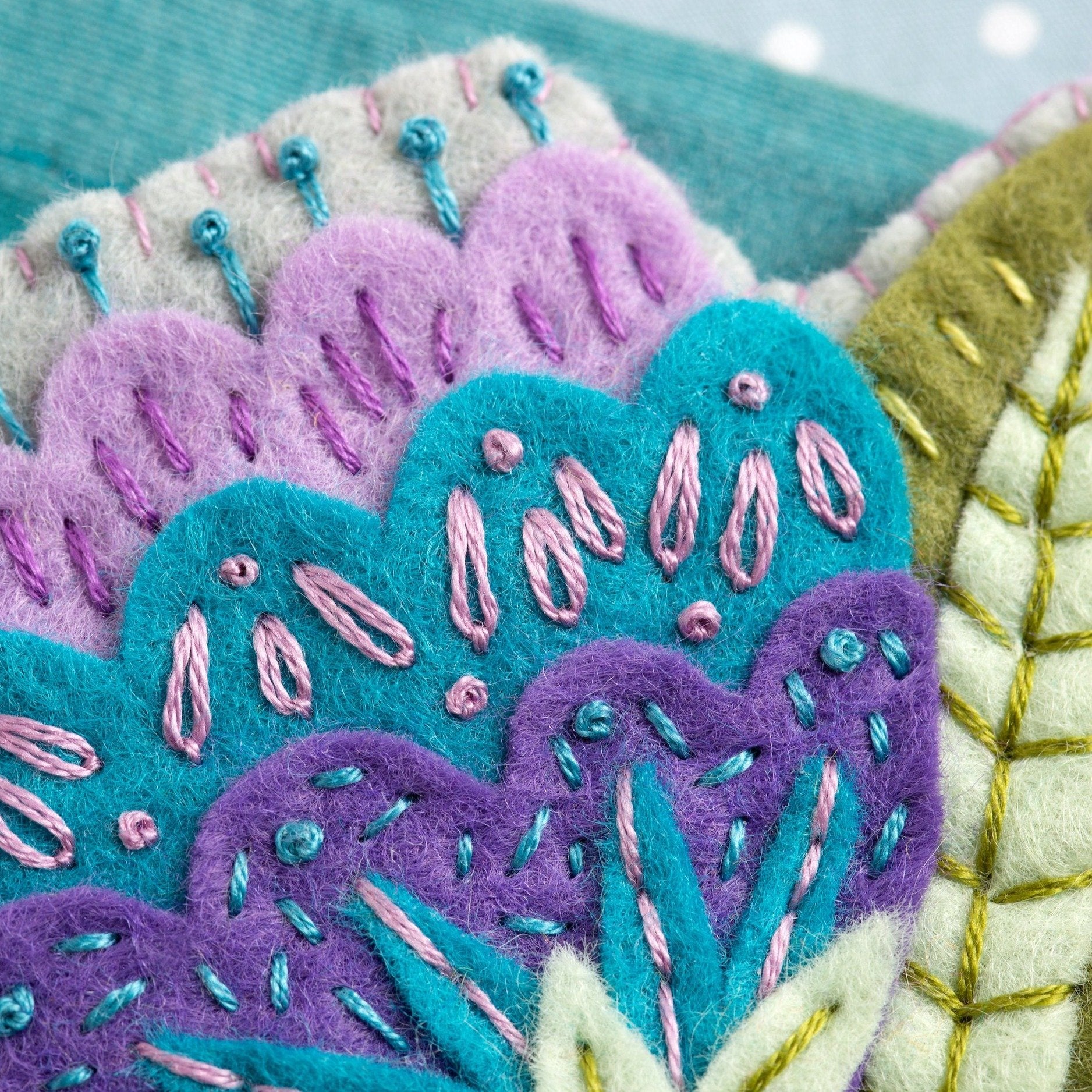 Sentimental Stitches  Felted Wool Tutorial