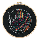 Black Cat Embroidery Kit