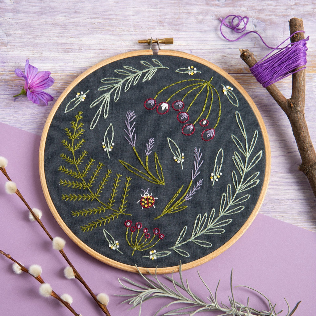 Hand Embroidery KIT - Hawthorne in Evergreen - And Other Adventures  Embroidery Co