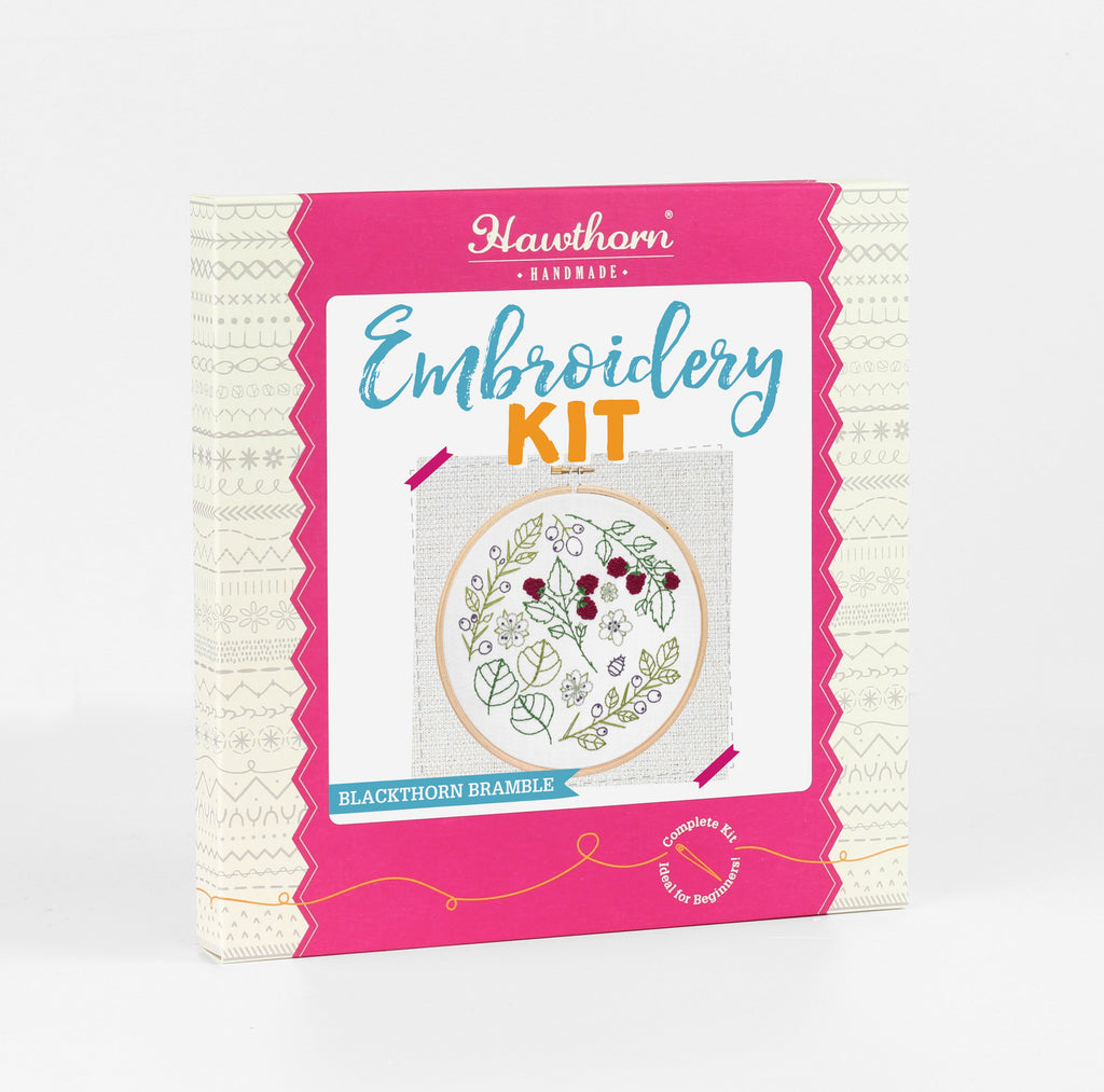 Blackthorn Bramble Embroidery Kit