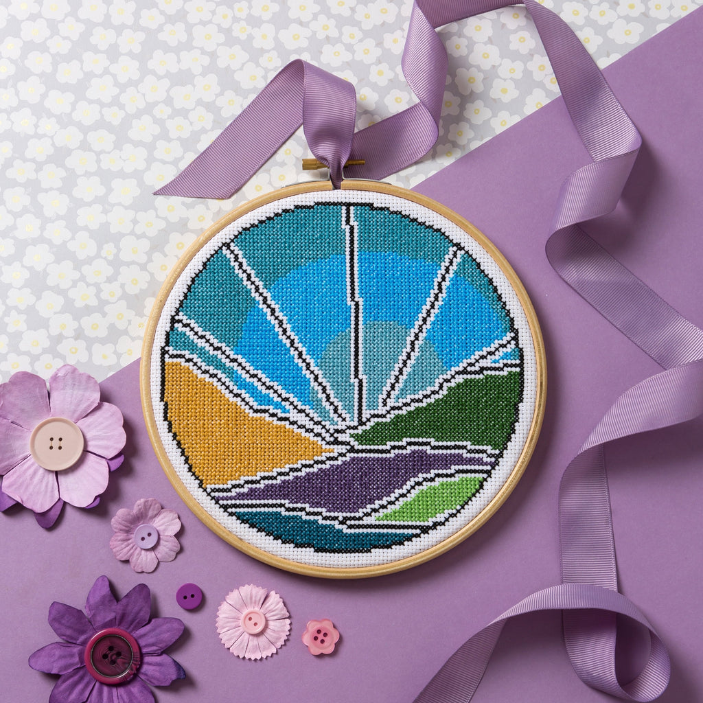 Blue Sky Cross Stitch Kit