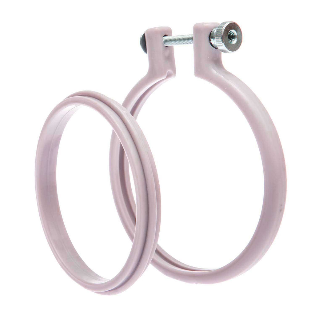Coloured Plastic Embroidery Hoop 3" - Lavender