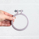 Coloured Plastic Embroidery Hoop 3" - Lavender