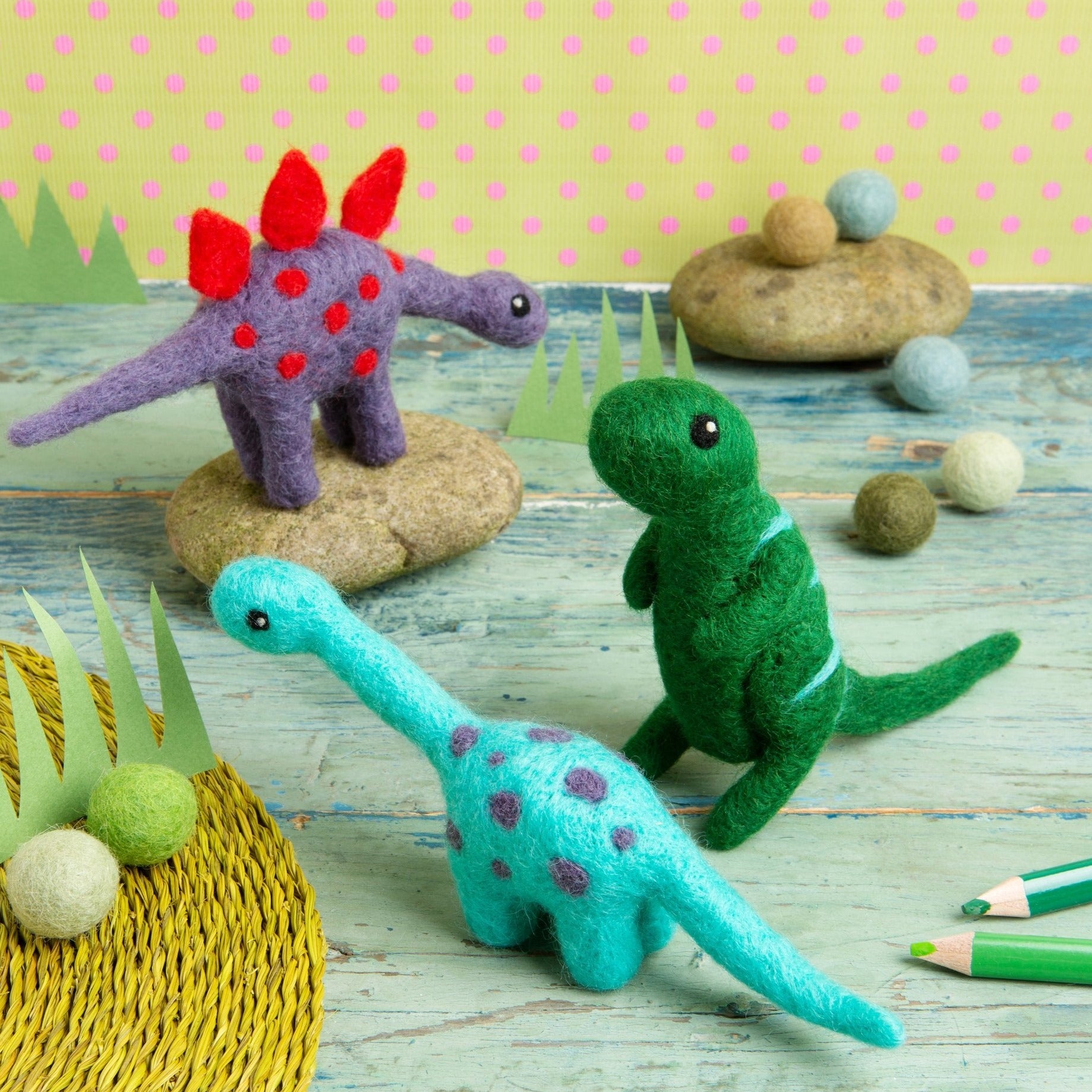 Diplodocus Mini Needle Felting Kit