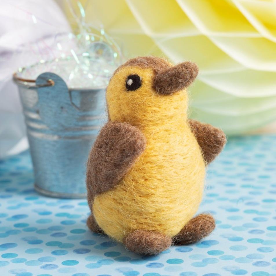 Duckling Mini Needle Felting Kit