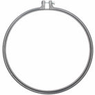 Coloured - Plastic Embroidery Hoop 10" - Grey