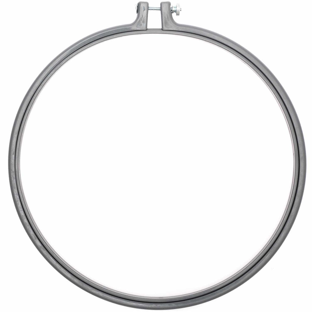 Coloured - Plastic Embroidery Hoop 10" - Grey