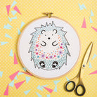 Hedgehog Embroidery Kit