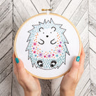 Hedgehog Embroidery Kit