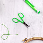 Neon Green Embroidery Scissors