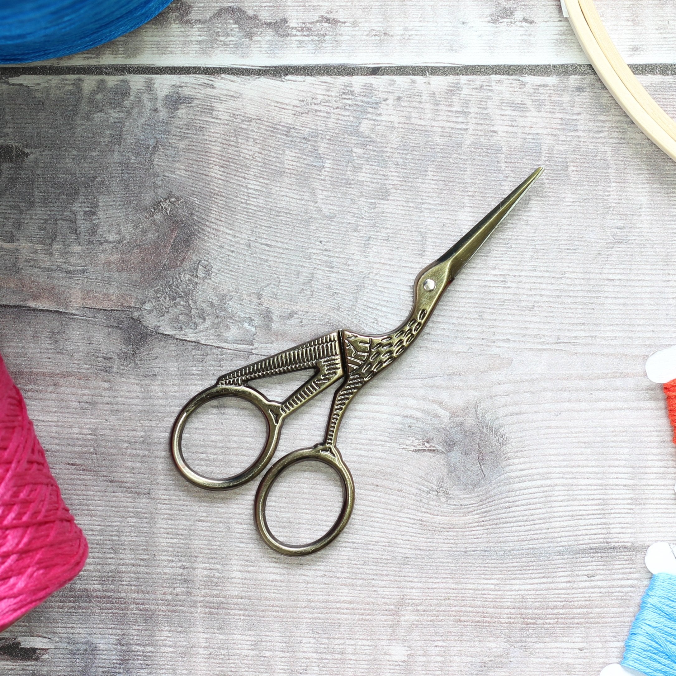 Stork Embroidery Scissors