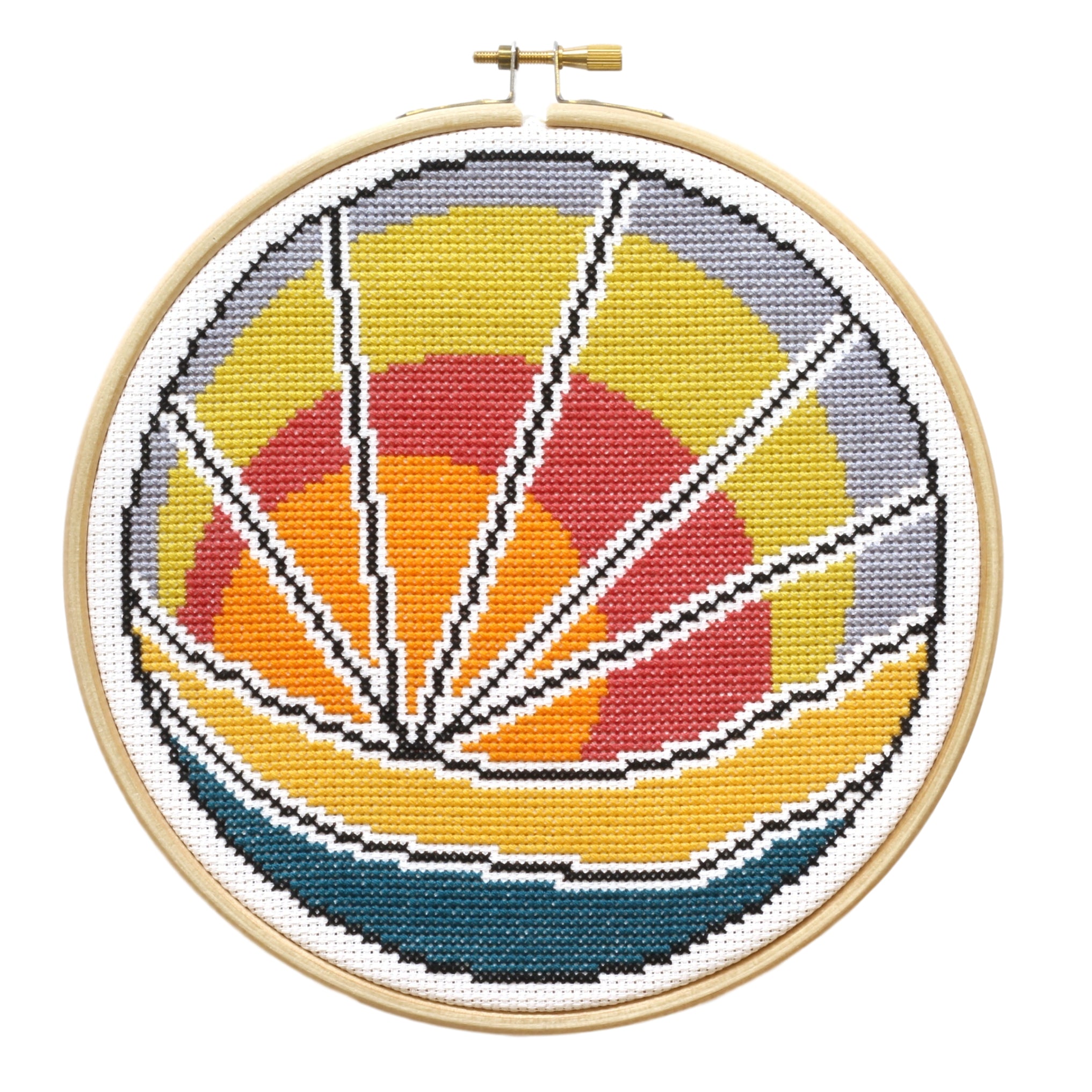 Sunset Beach Cross Stitch Kit