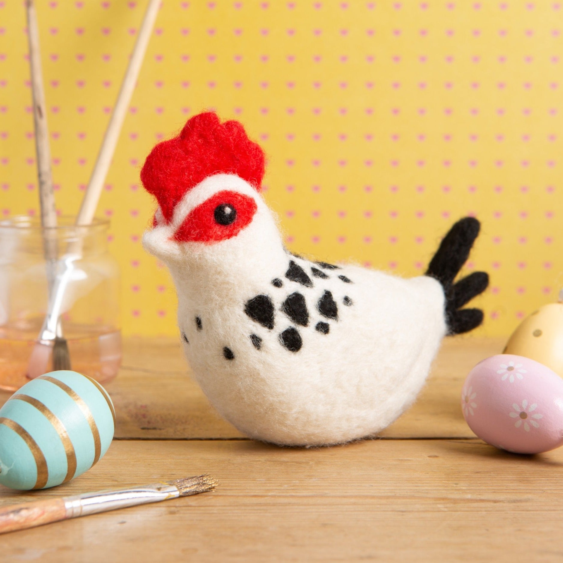 Sussex Chicken Needle Felting Kit