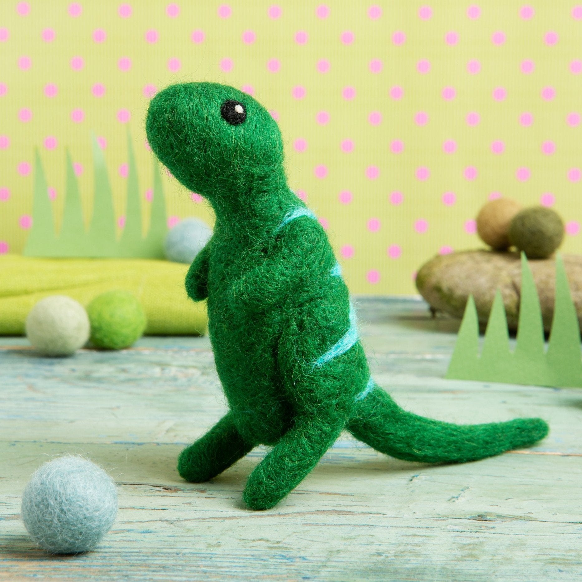 Dinosaur Needle Felting Kit