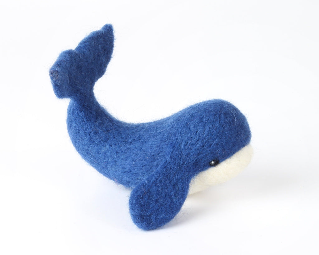Whale Needle Felting Kit
